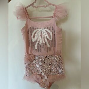 Tutu du monde Porcelain Pink onesie